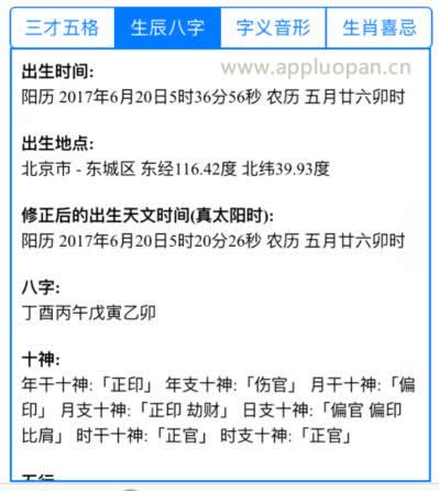 结合八字起名和分析姓名