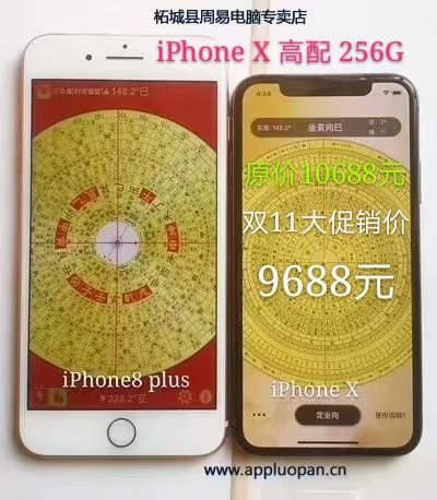 苹果iphone X周易电子罗盘手机