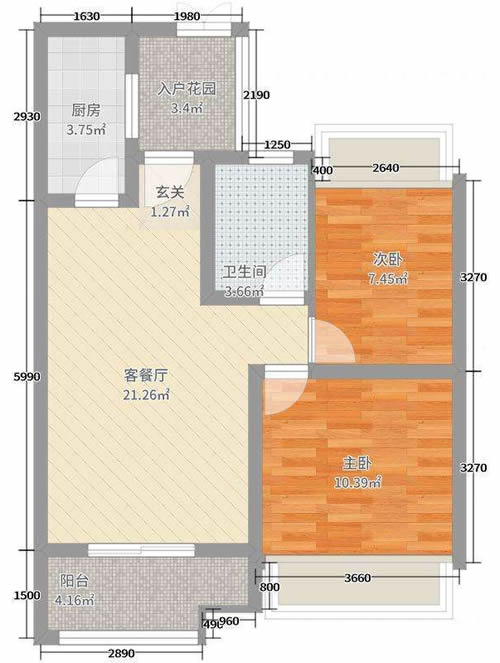 这是立极尺软件准备套用的平面户型图