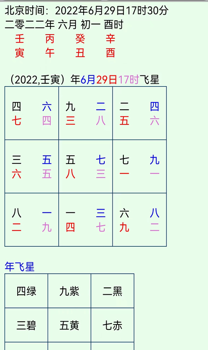 安卓手机版南方玄空飞星排盘app软件